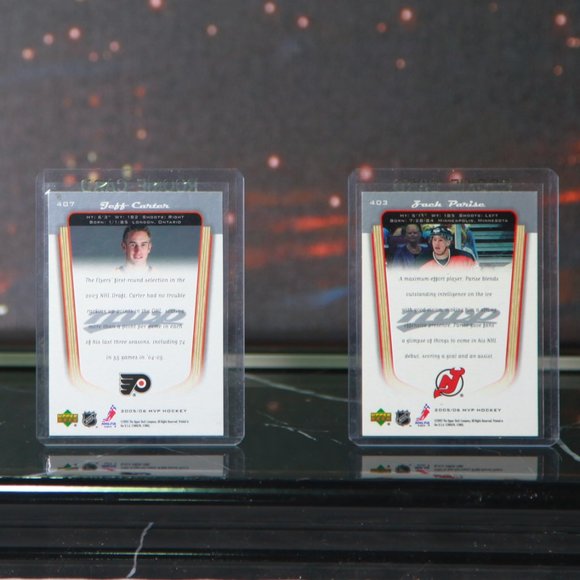 Vintage MVP Rookie Cards of Parise, Carter & Richards Rookie Cards 2005/05 - Picture 4 of 6